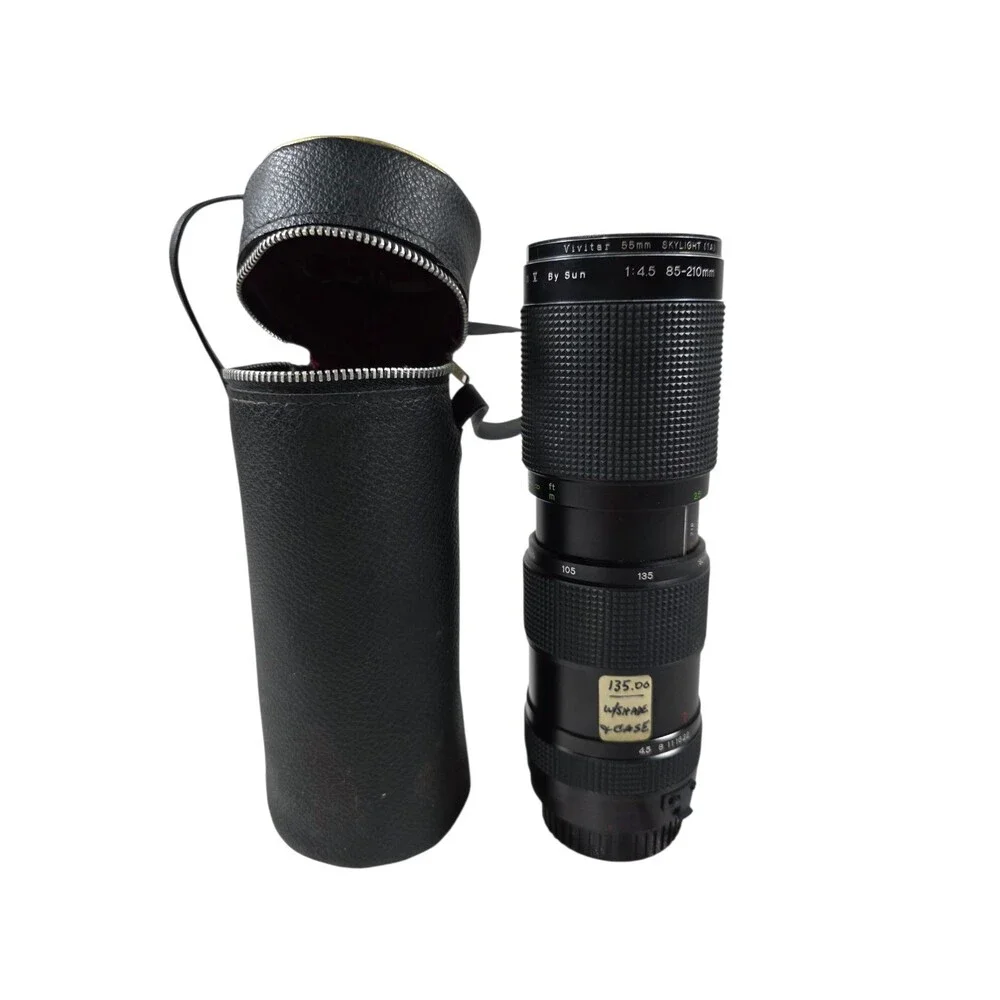 Formula V by SUN 85-210mm 1:4.5 Lens with Vinyl Case
